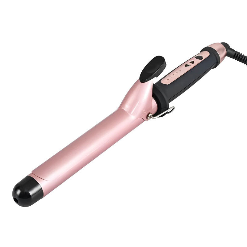 Ceramic Glaze Curling Iron Black Pink