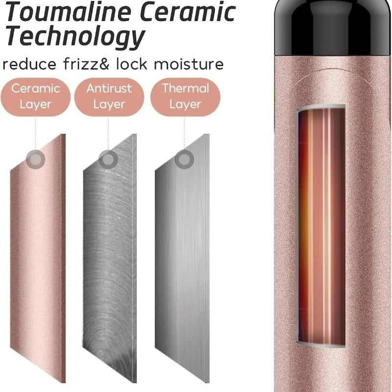 Ceramic Glaze Curling Iron