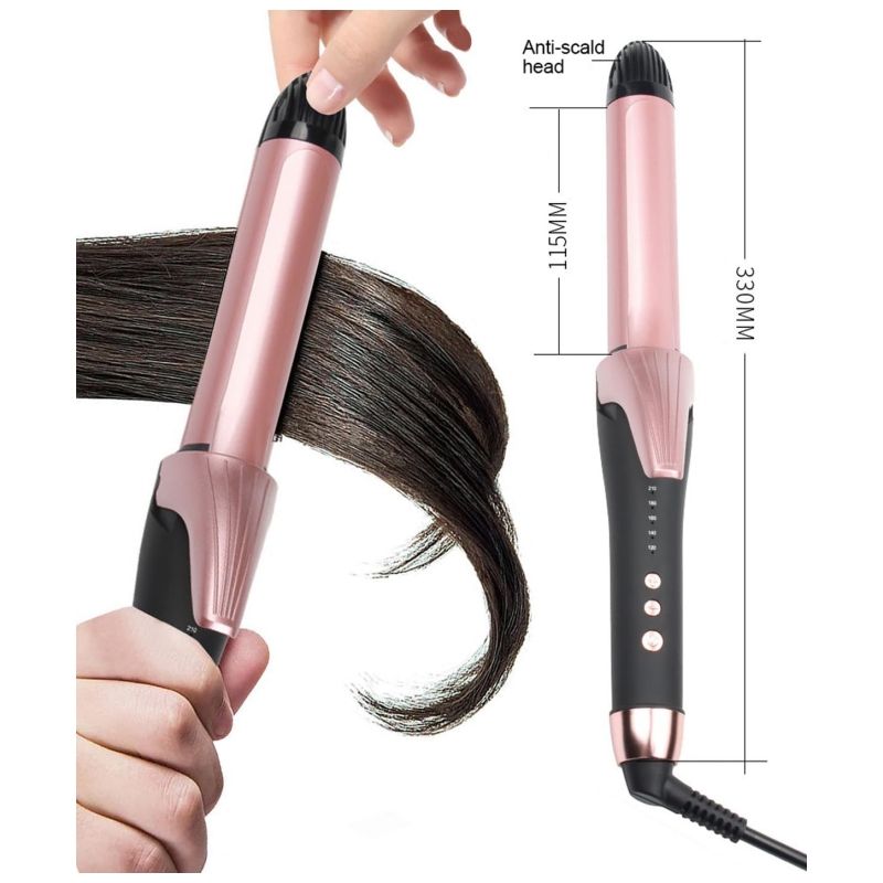 2 in 1 Hair Straightener And Curler 30mm Anmmi Beauty