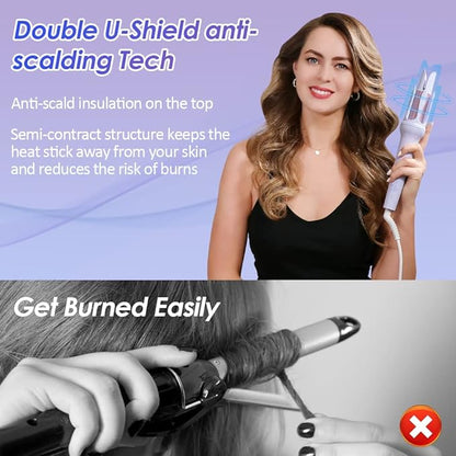 Negative Ion Automatic Hair Curlers
