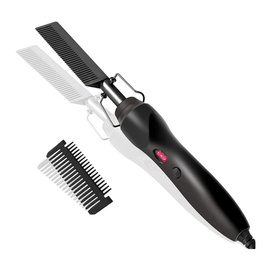 2in1 Fast Heating Hair Straightener Brush