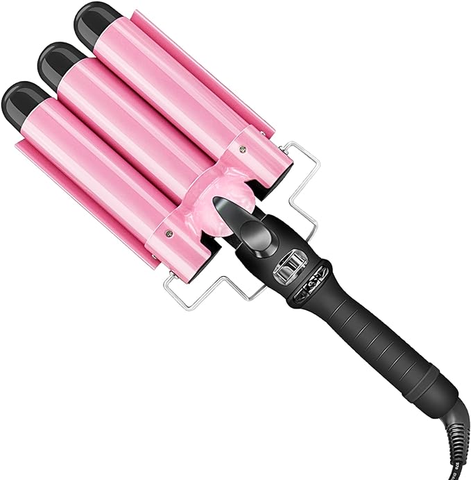 3 Barrels Curling Iron Heat Wavers 25mm - Anmmi Beauty 