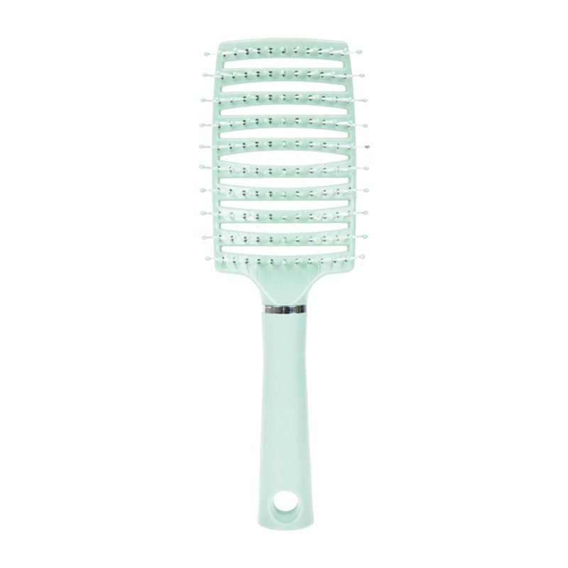 Scalp Massage Paddle Hair Brush Green - Anmmi Beauty 