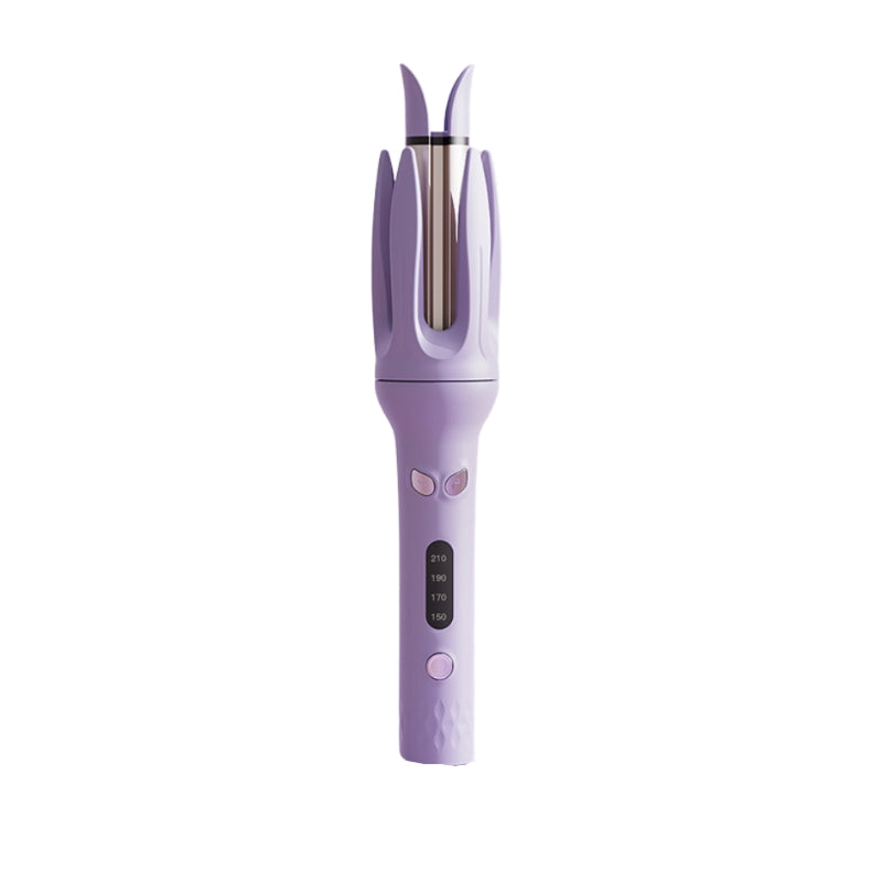 Negative Ion Automatic Hair Curlers 28mm Purple